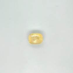 Yellow Sapphire (Pukhraj) 6.75 Ct Lab Tested